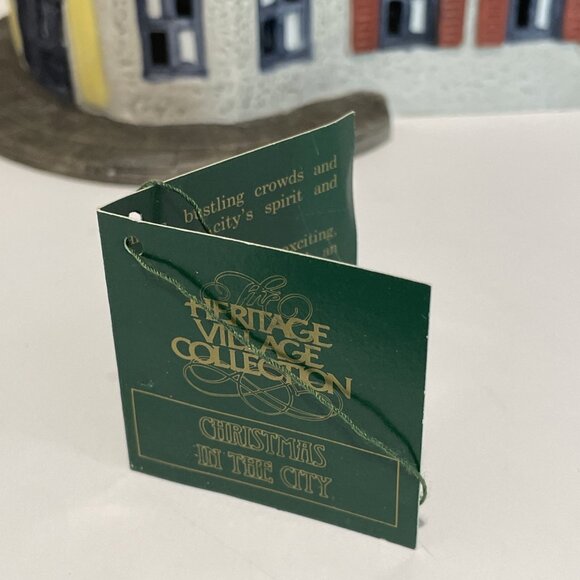 Department 56 Christmas in the City The Tower Cafe Lighted Building 1987 #6512-9 - Picture 3 of 14